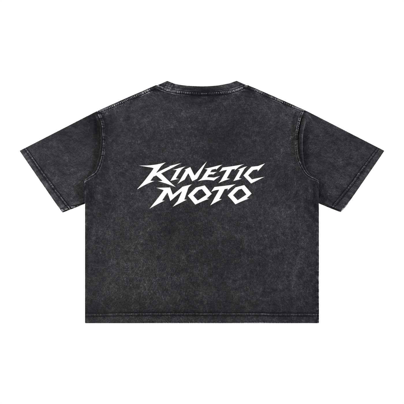 KMW Black Boxy Tee