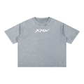 KMW Light Grey Boxy Tee