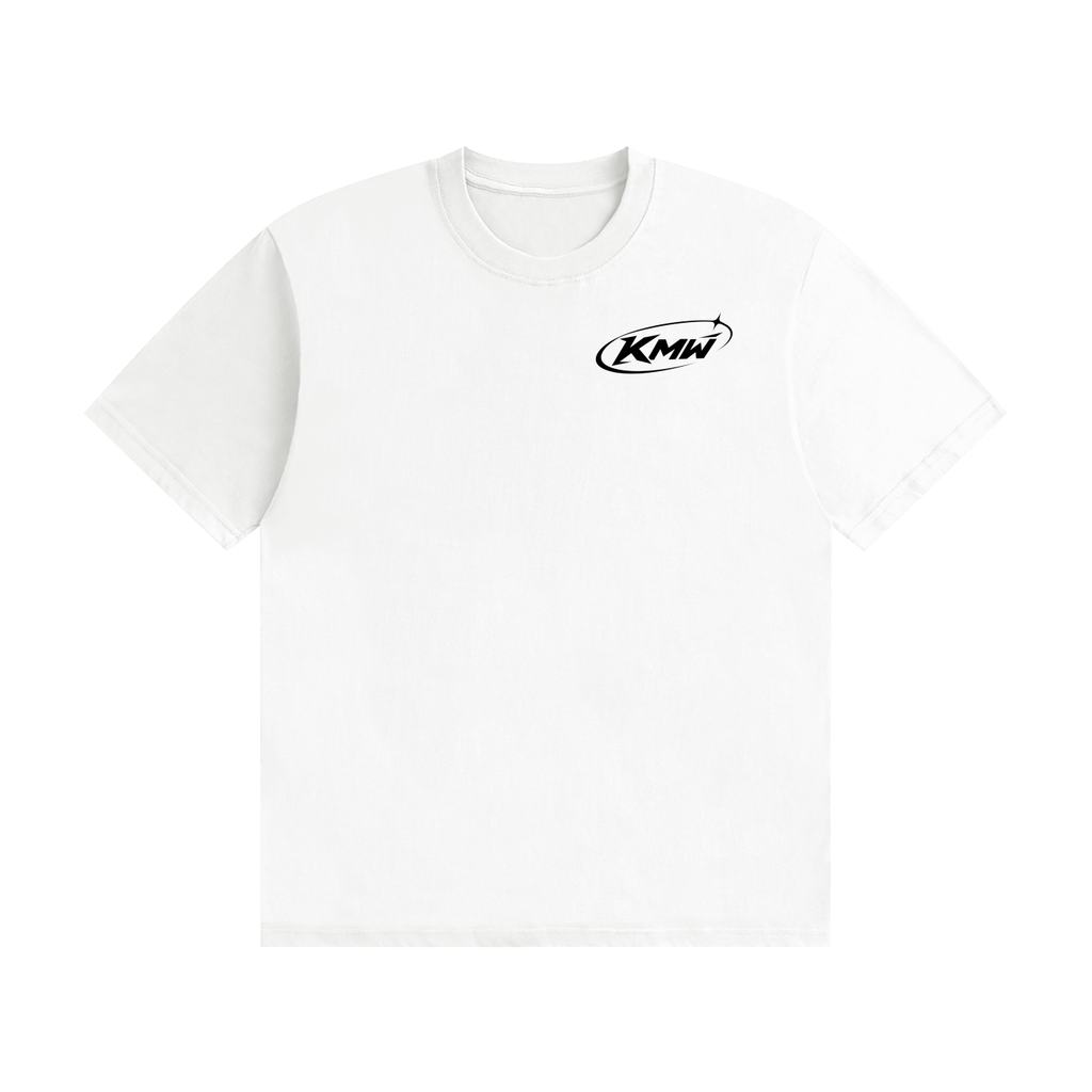 White Kinetic Moto Graphic Tee