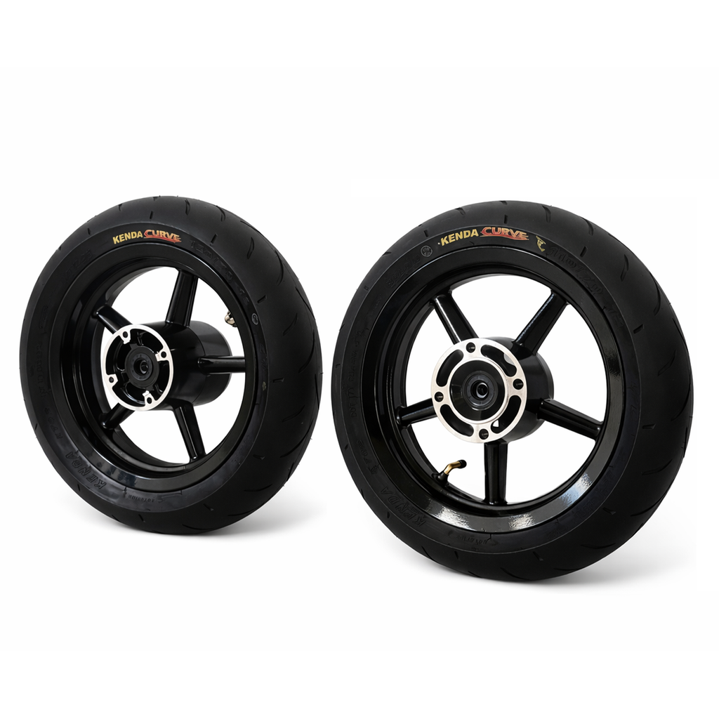 Supermoto Wheel Set 12-inch - Premium Street Performance (Direct-Fit)